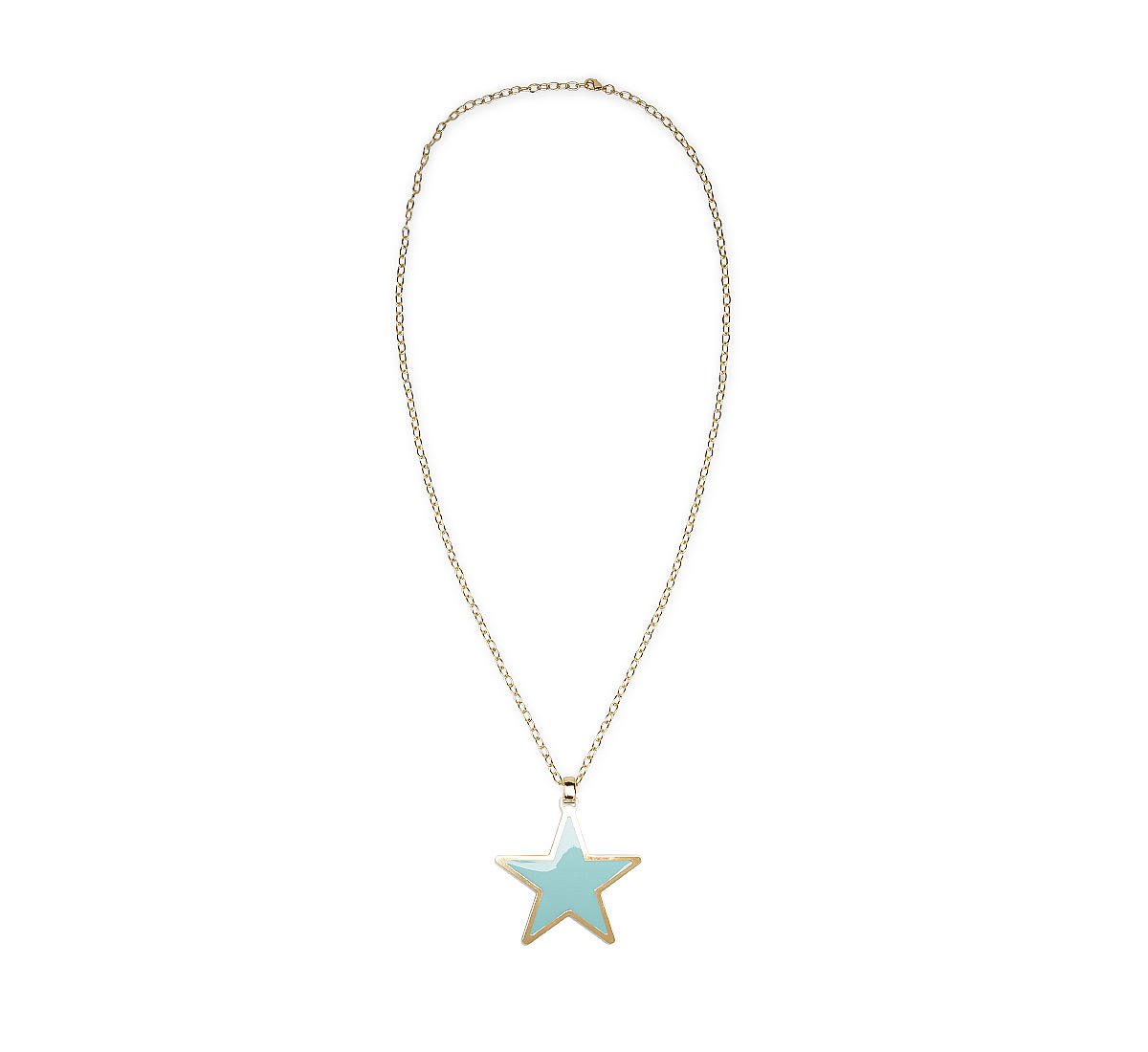 LARGE STAR PENDANT NECKLACE