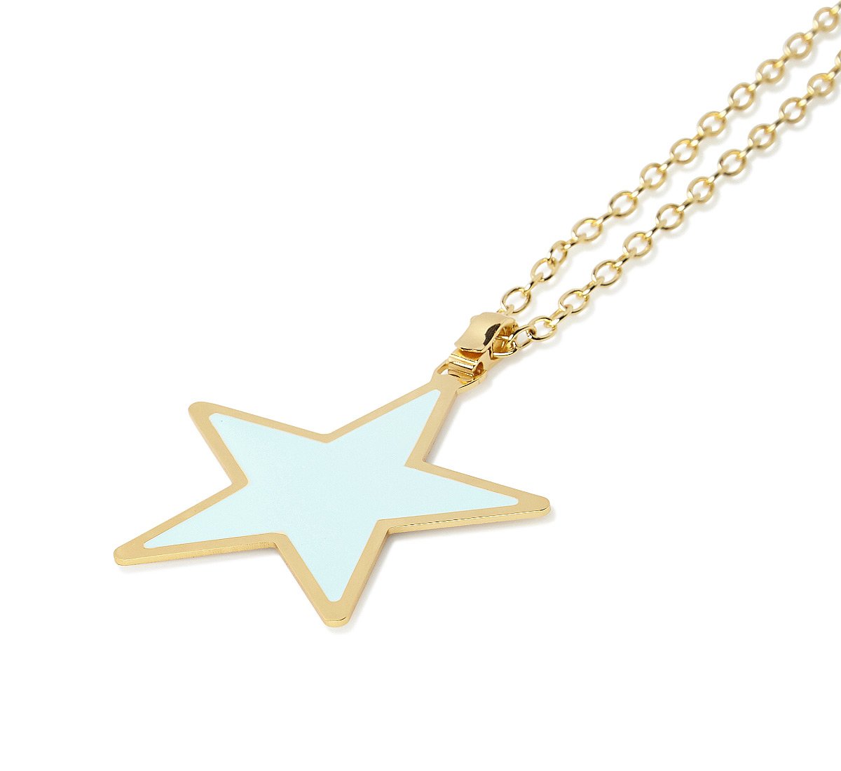 LARGE STAR PENDANT NECKLACE