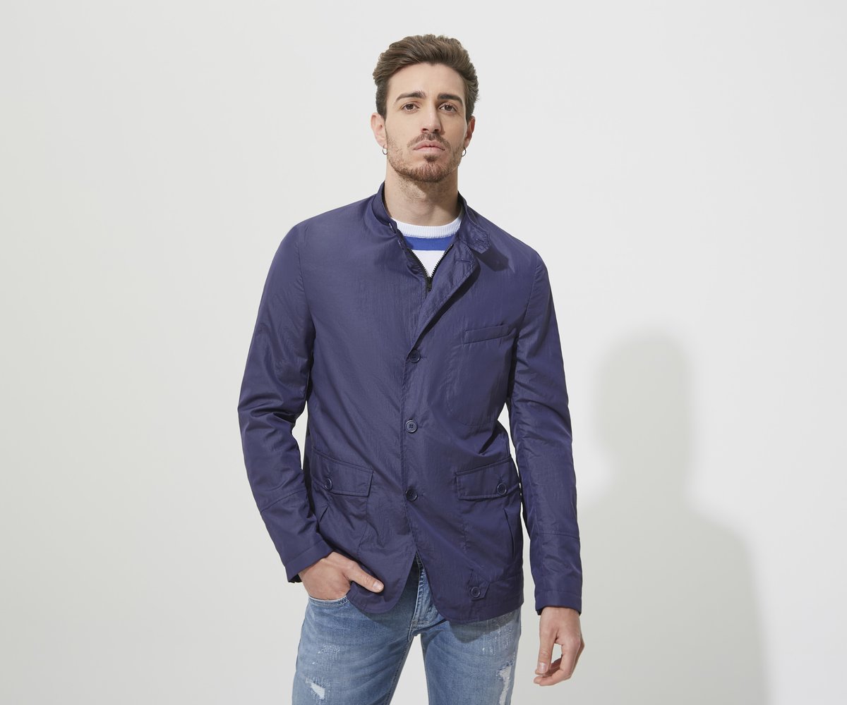 Technical fabric jacket