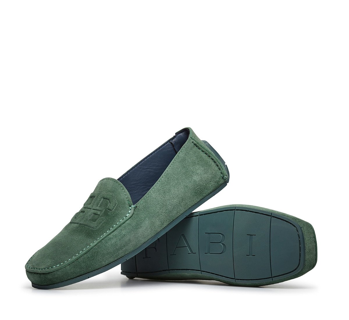 Suede loafer