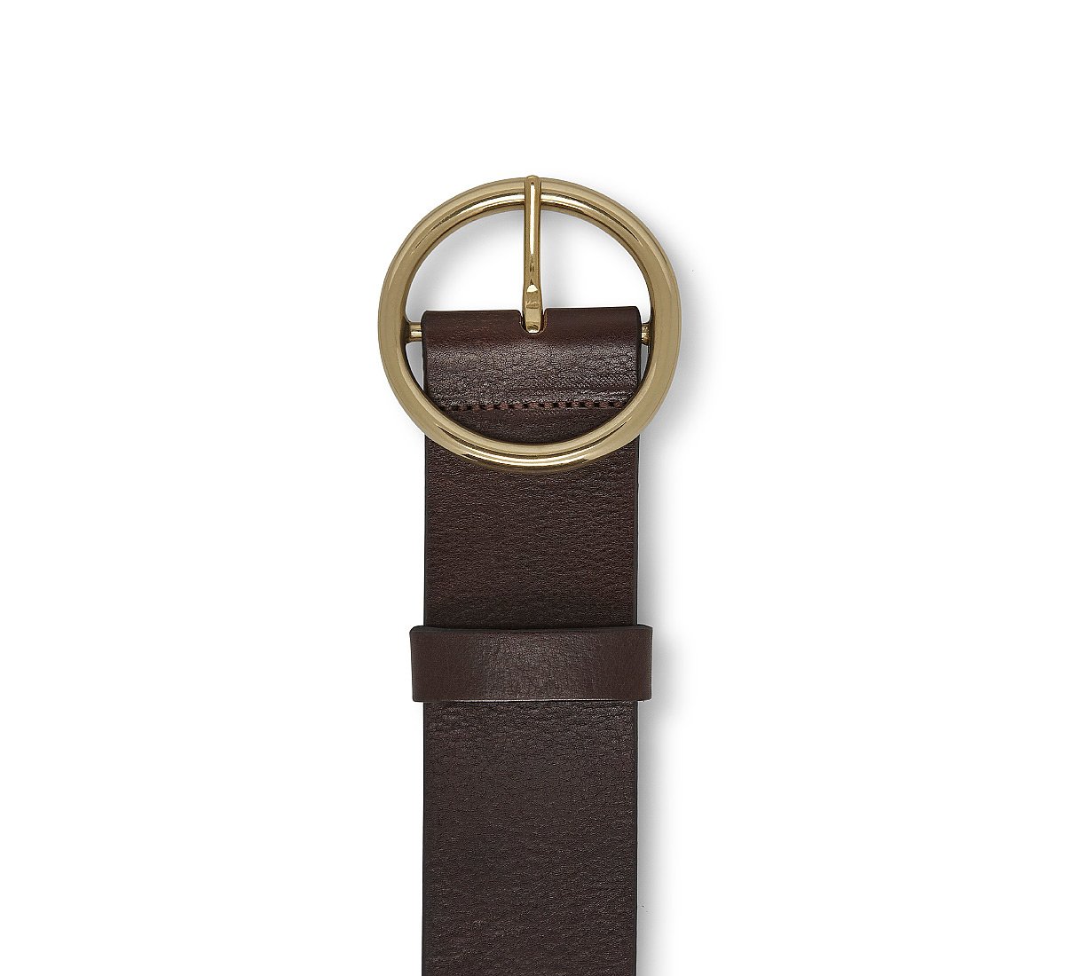 Leather belt