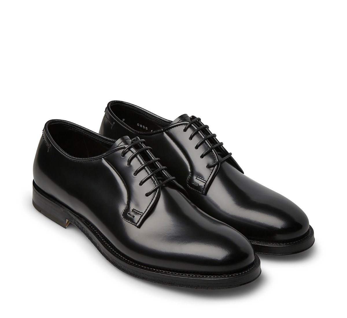 Derby shoes in calfskin