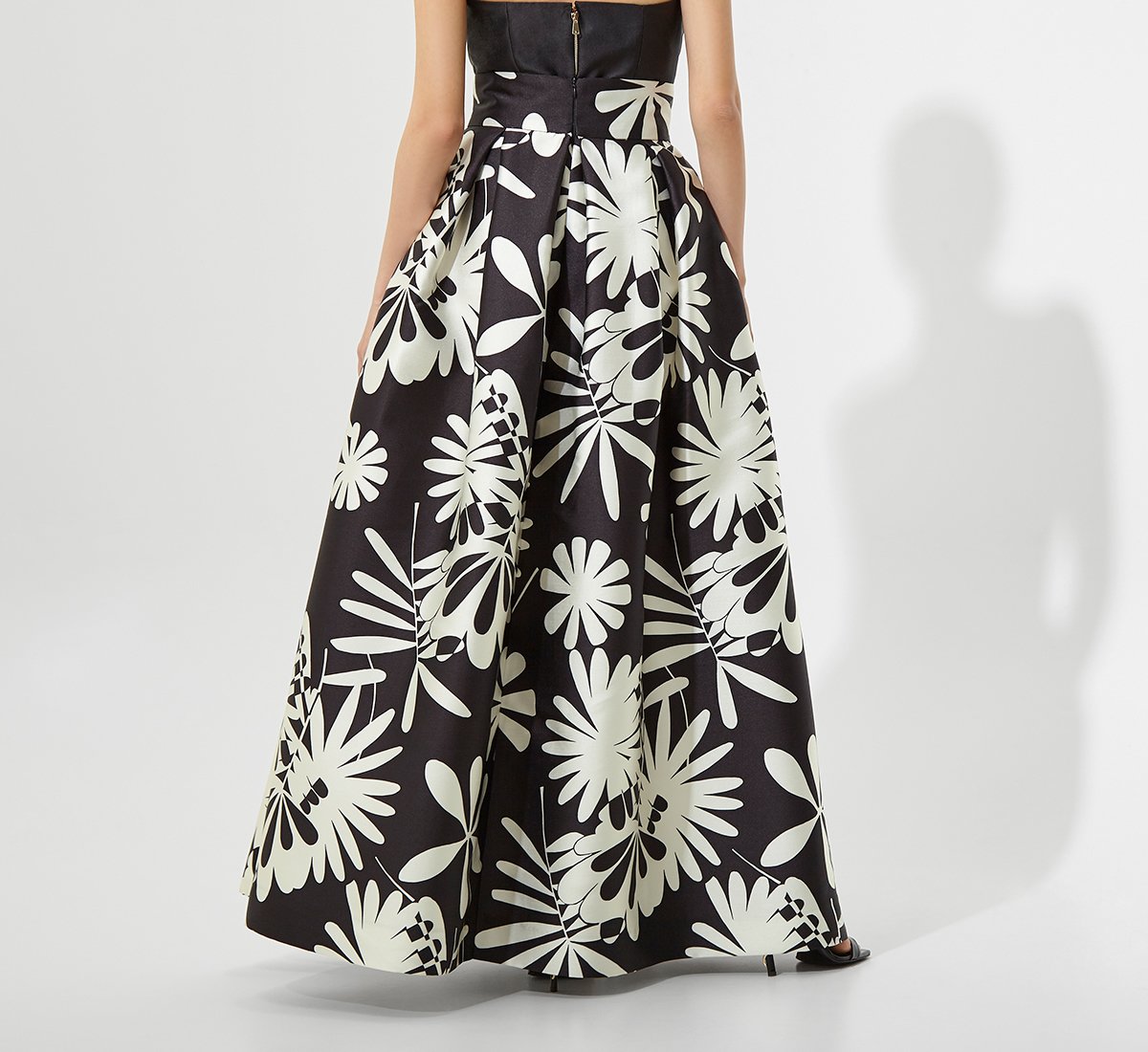 Patterned Maxi Skirt