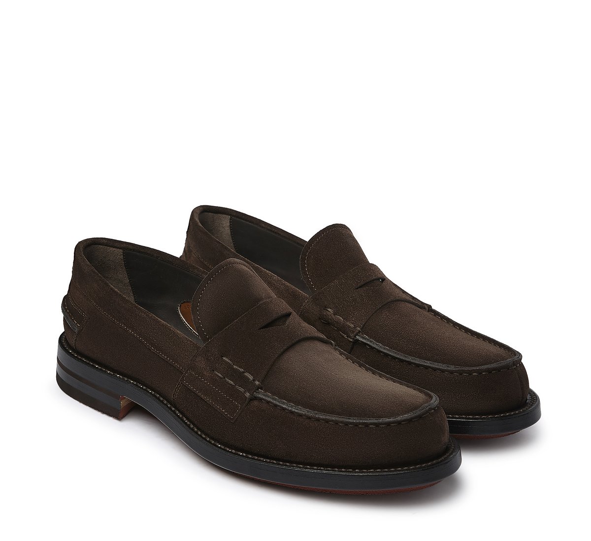 Velour loafer