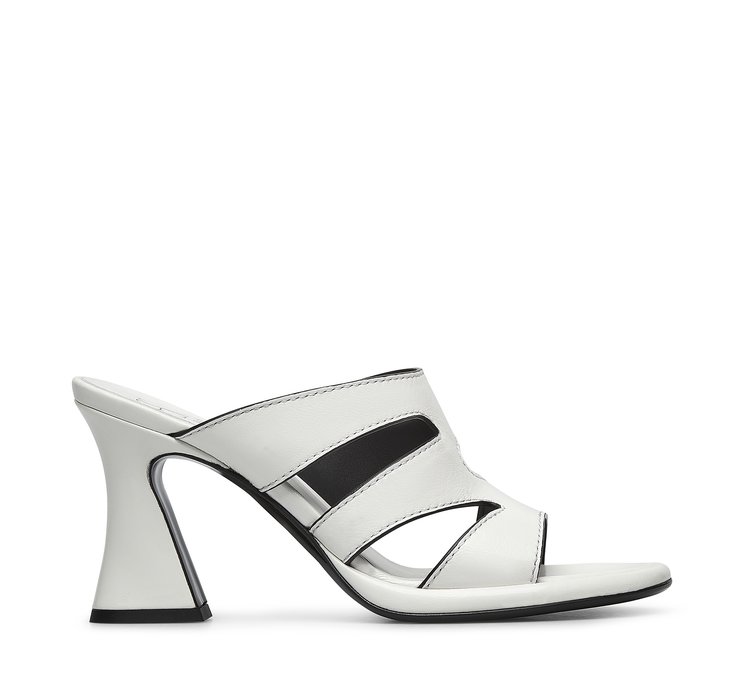 Calfskin open-toe sandal