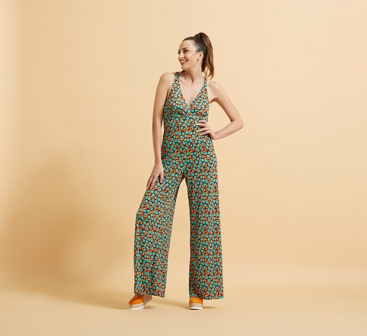 Patterned jumpsuit