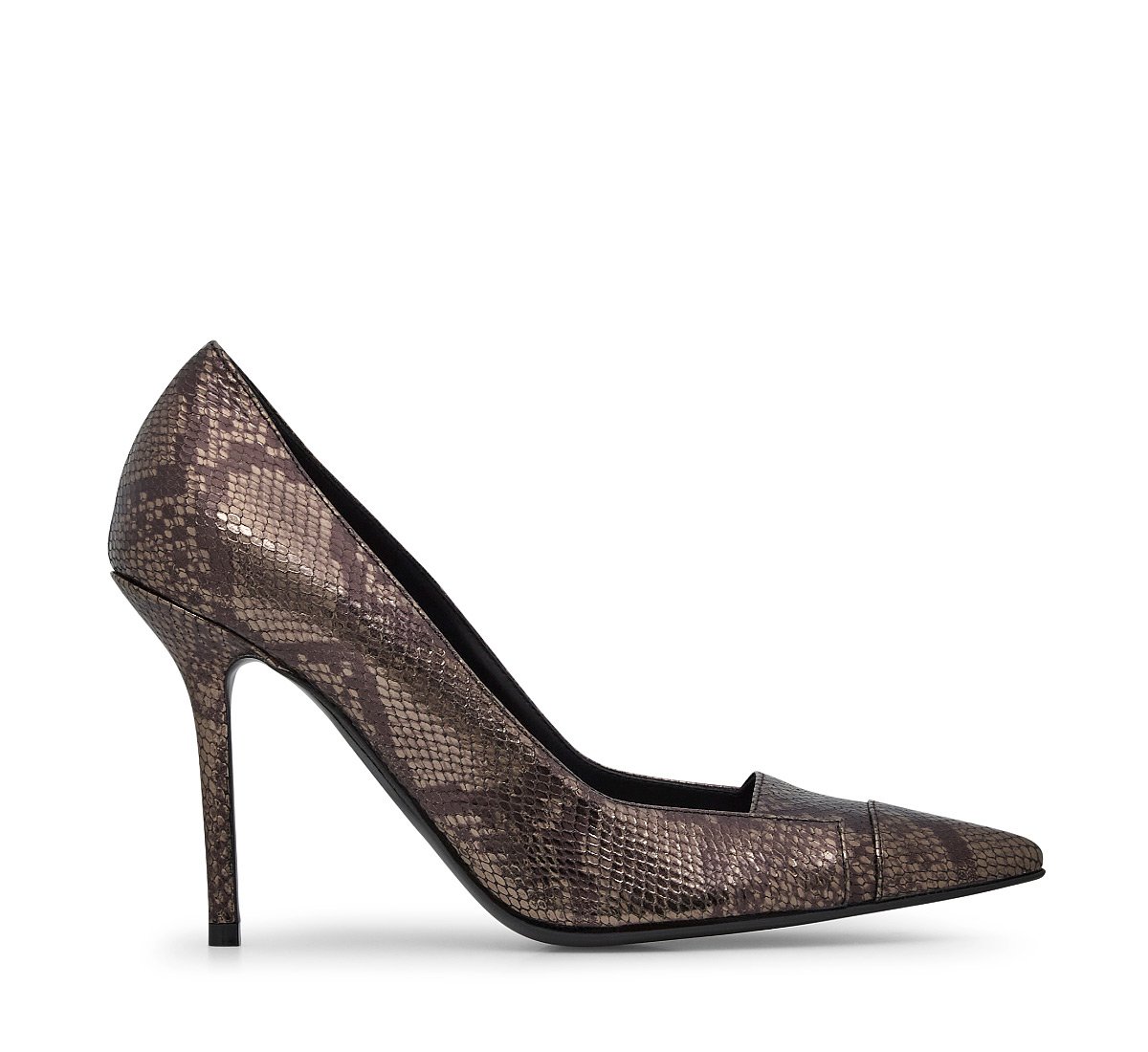 Fabi pump in reptile print