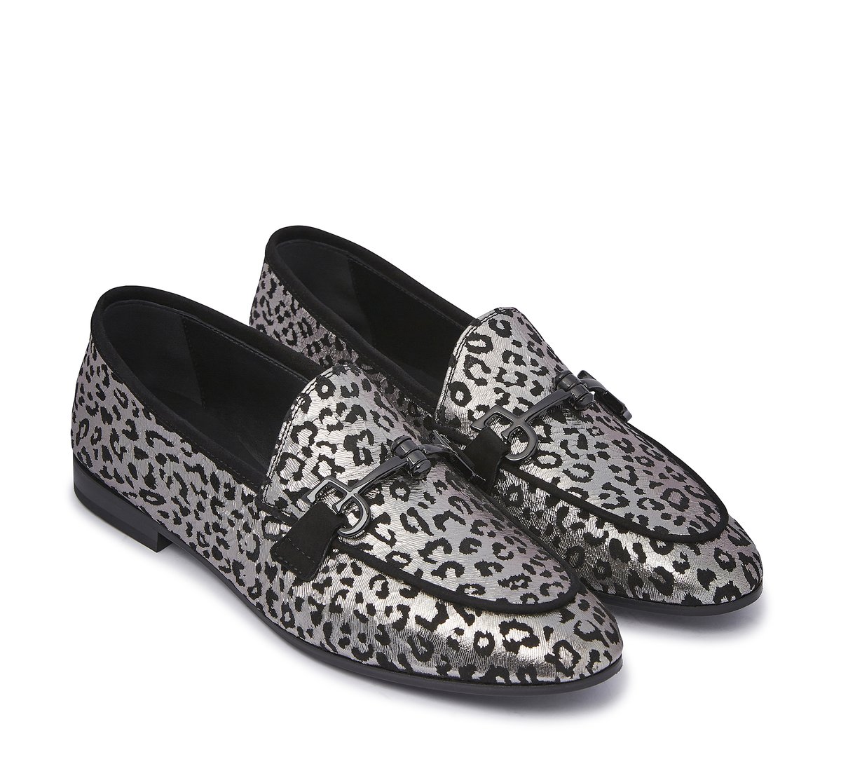 Fabi animal print loafer