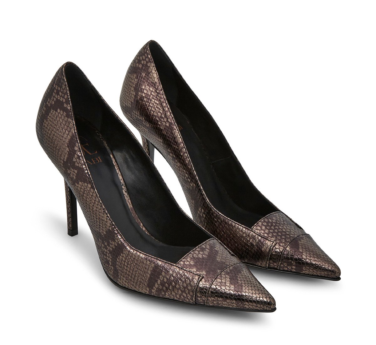 Fabi pump in reptile print