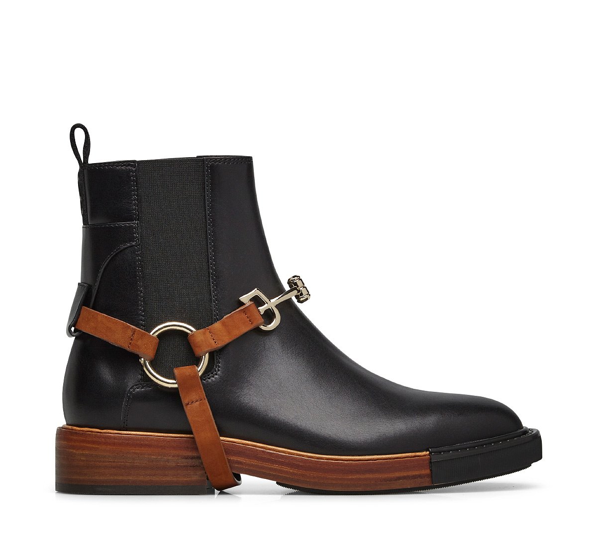 Fabi calfskin ankle boot