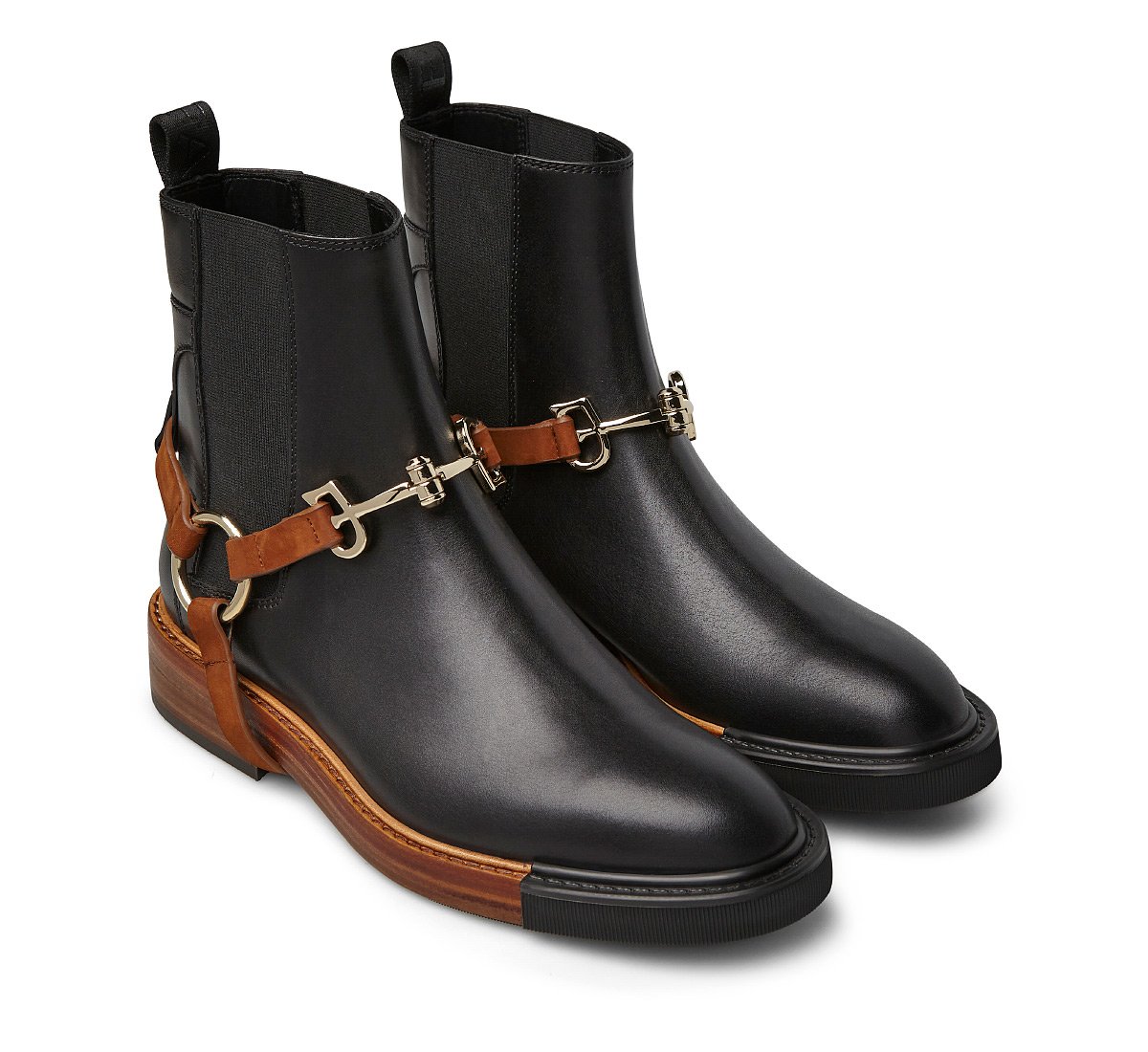 Fabi calfskin ankle boot