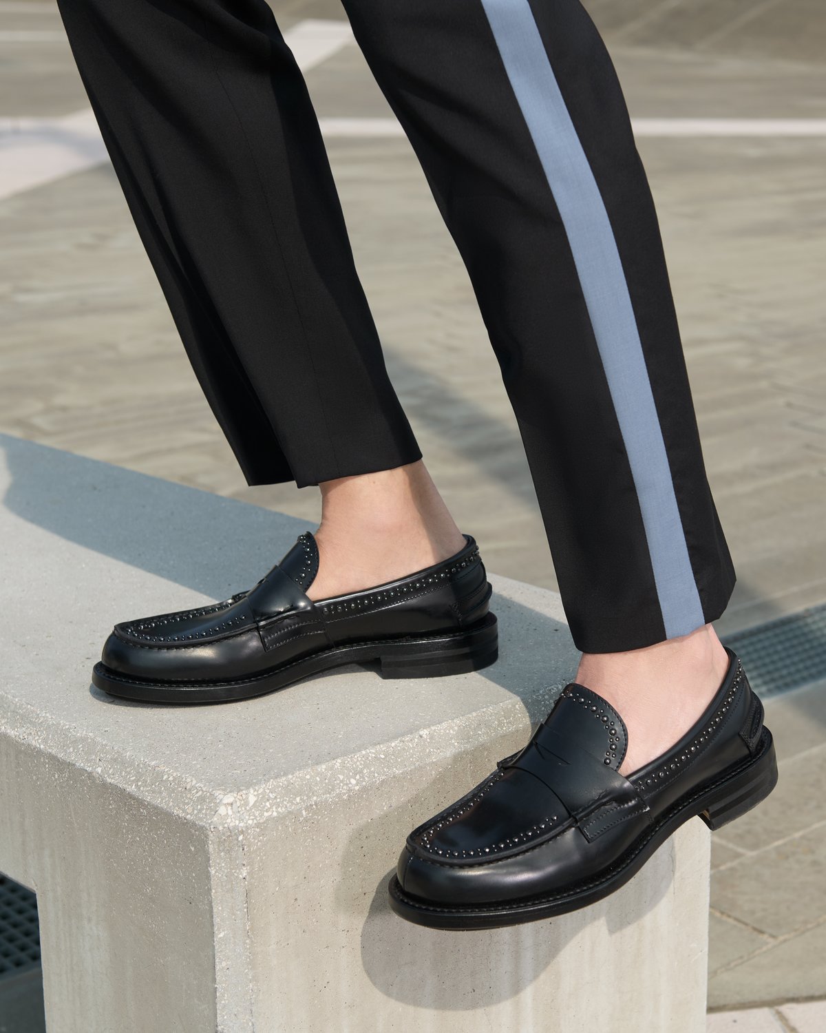 Preppy rock loafer