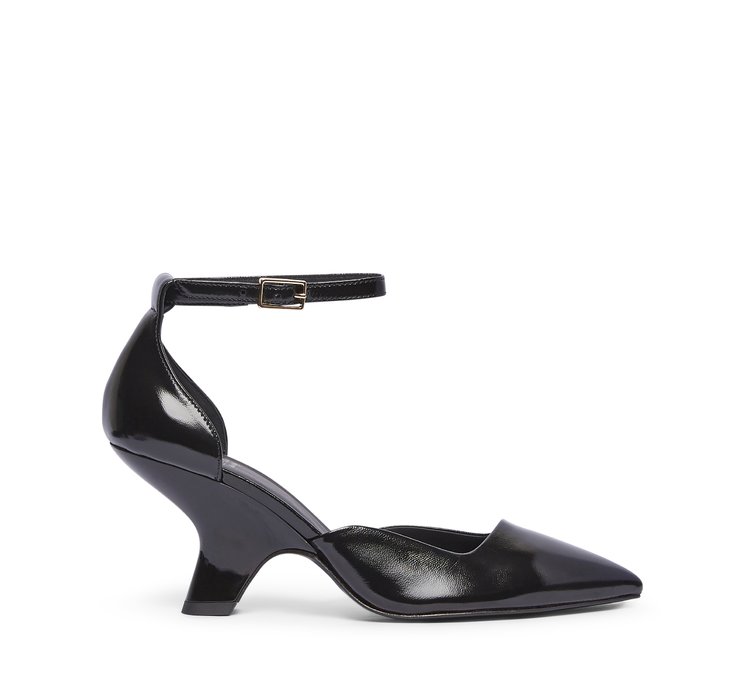 Fabi pumps with an ankle strap