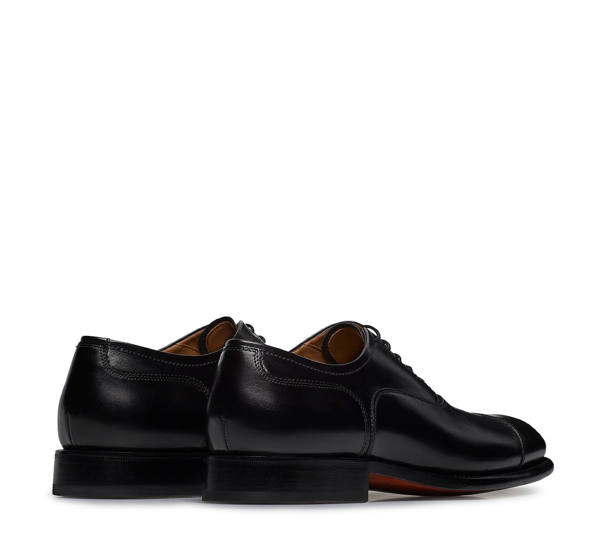 Exquisite calfskin lace-ups