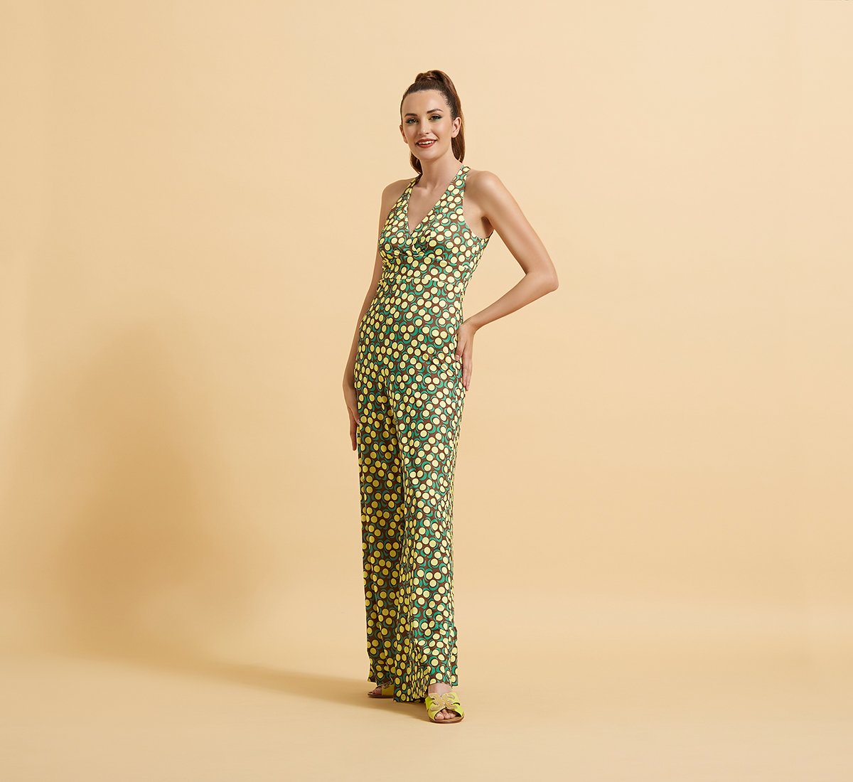 Patterned jumpsuit