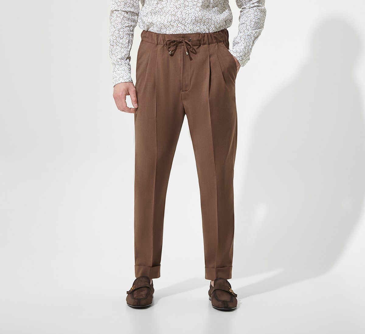 Structured trousers