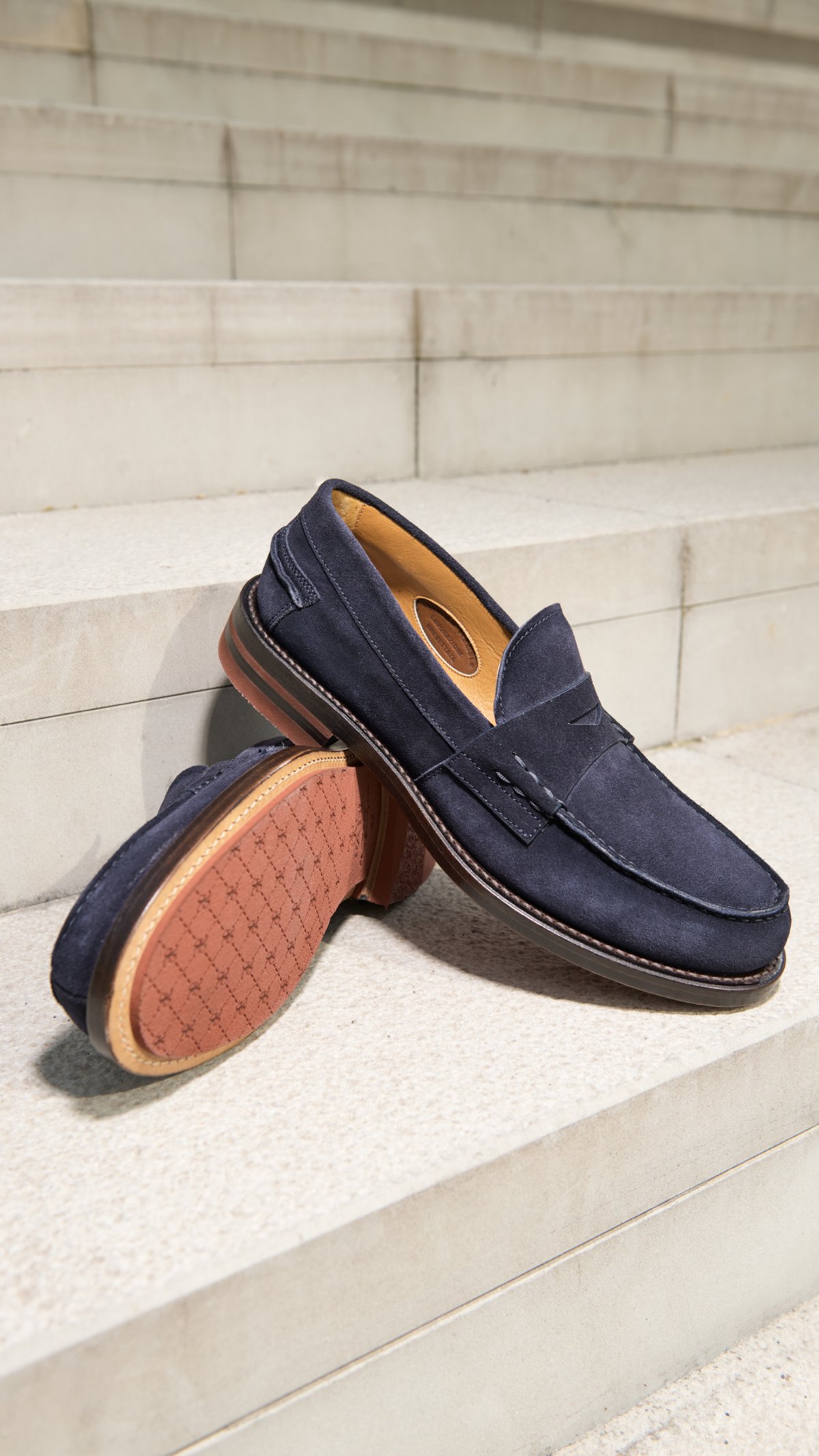 Mocassino in velour