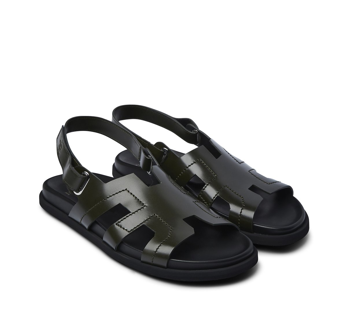 Sandals with ankle strap