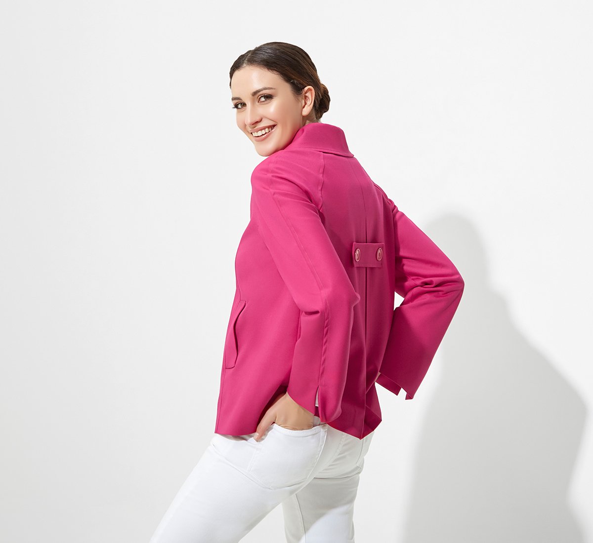 Fuchsia jacket