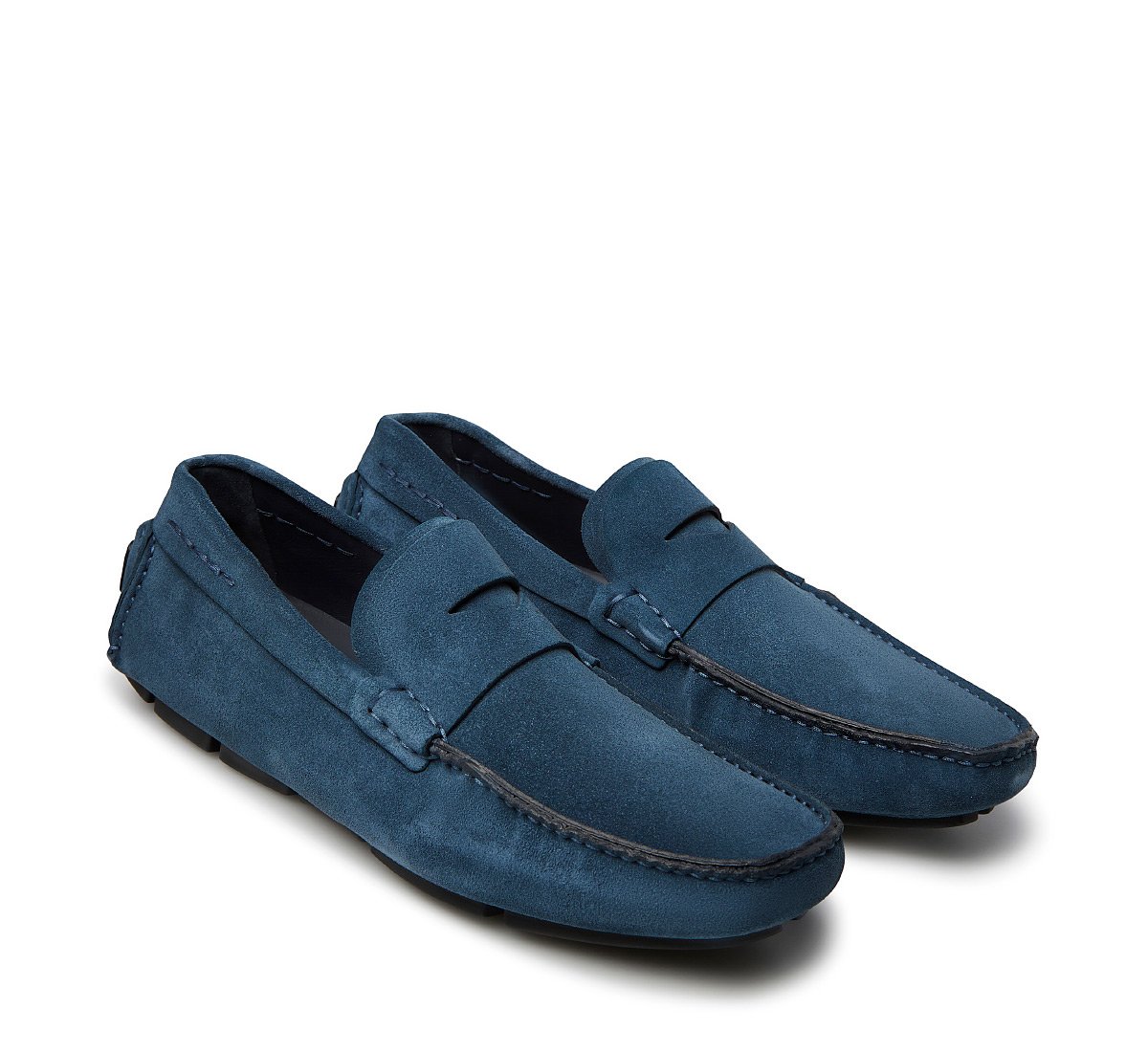 Velour loafer