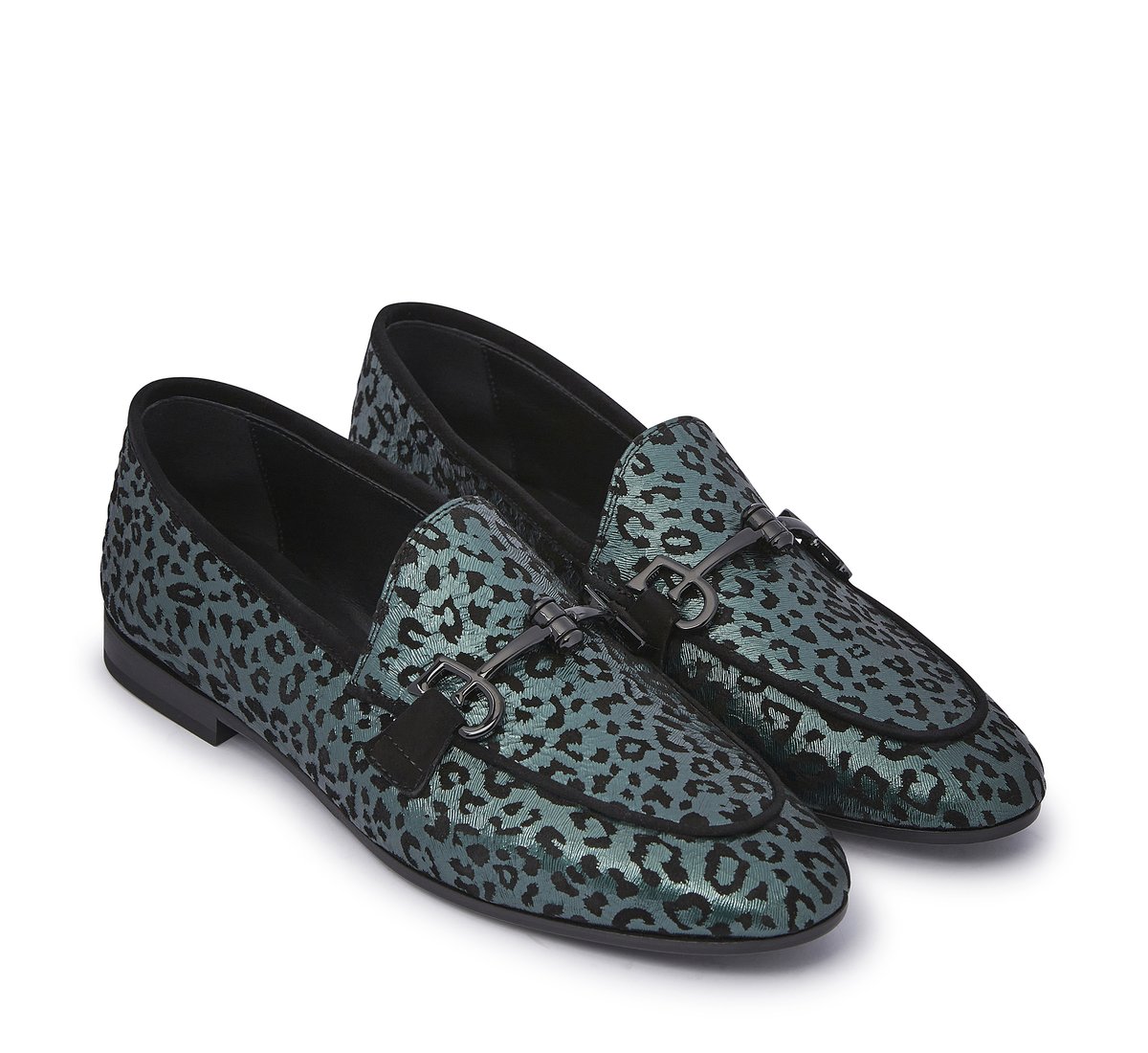 Fabi animal print loafer