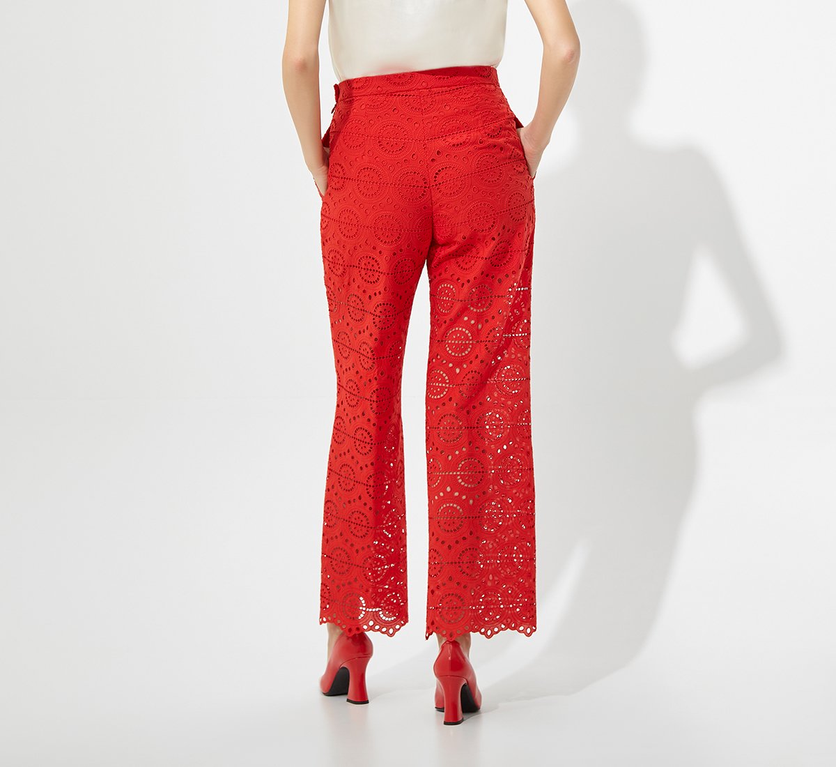 Lace trousers